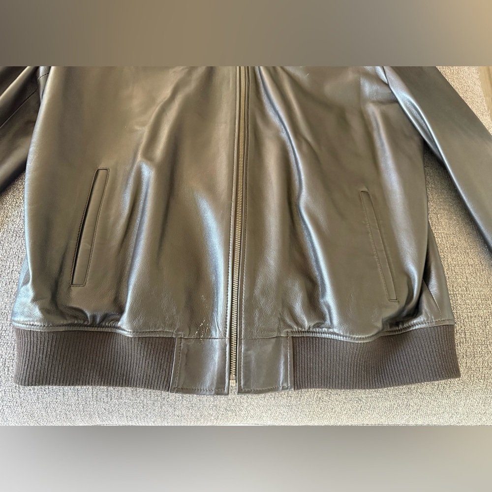 Genuine Leather Jacket - Picture 5 of 16